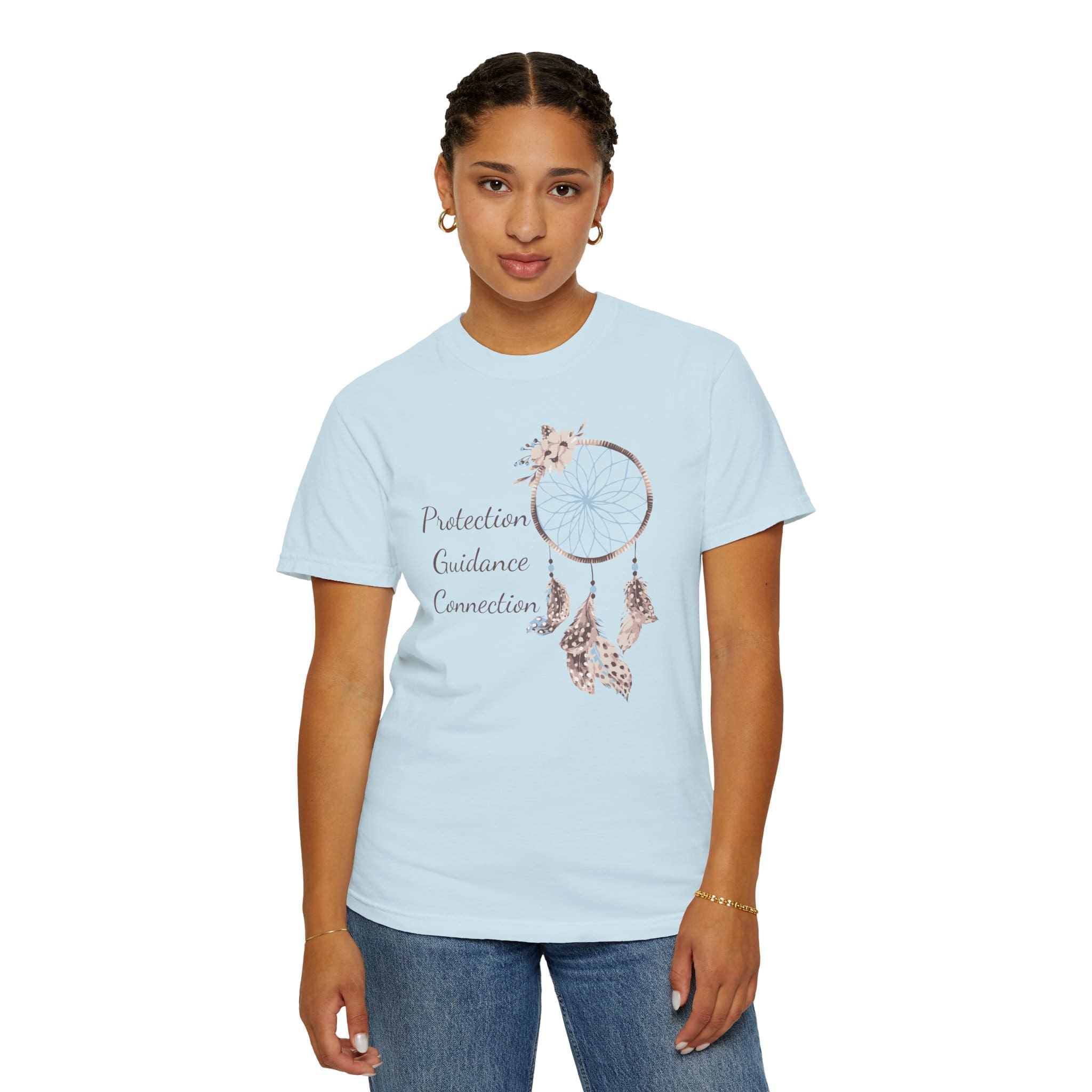 Protection, Guidance, Connection - Dreamcatcher Heavyweight Shirt - Image 14
