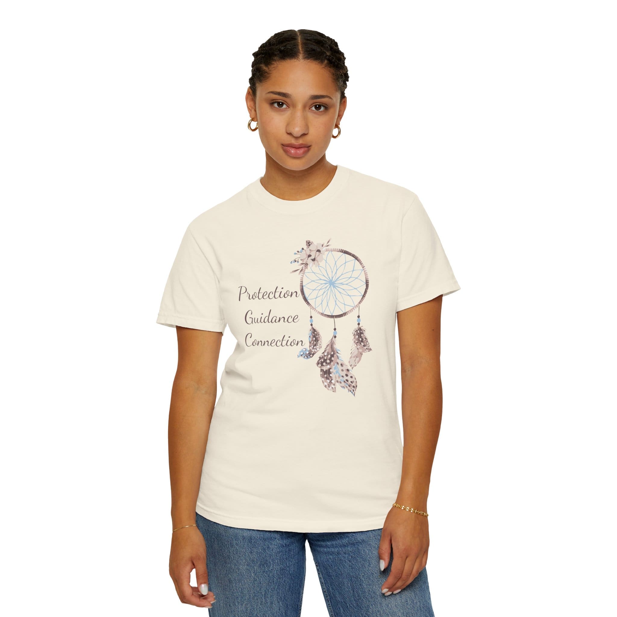 Protection, Guidance, Connection - Dreamcatcher Heavyweight Shirt - Image 10