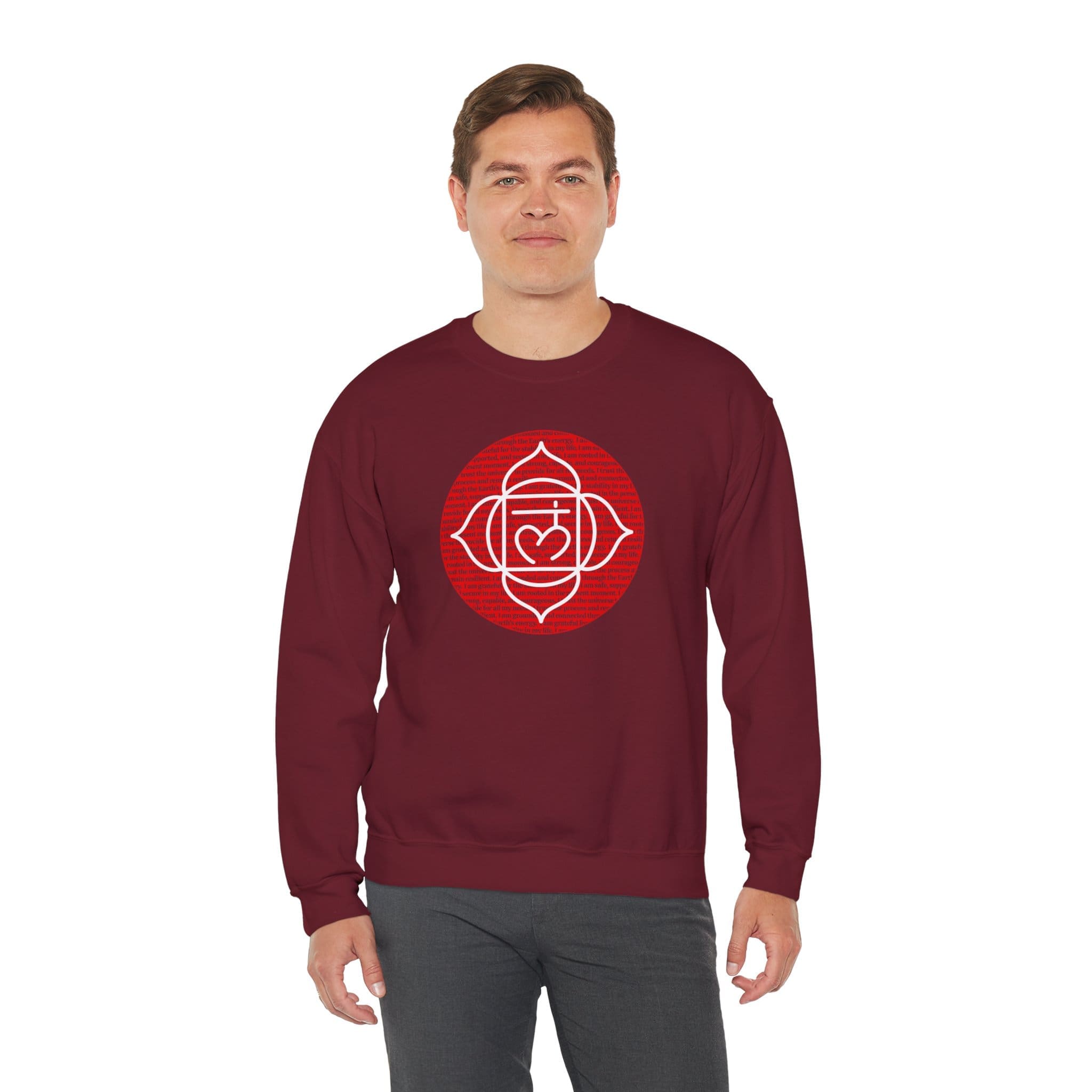 Root Chakra Affirmations Crewneck Sweatshirt - Image 22