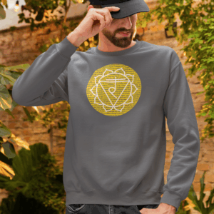 Solar Plexus Chakra Affirmations Crewneck Sweatshirt