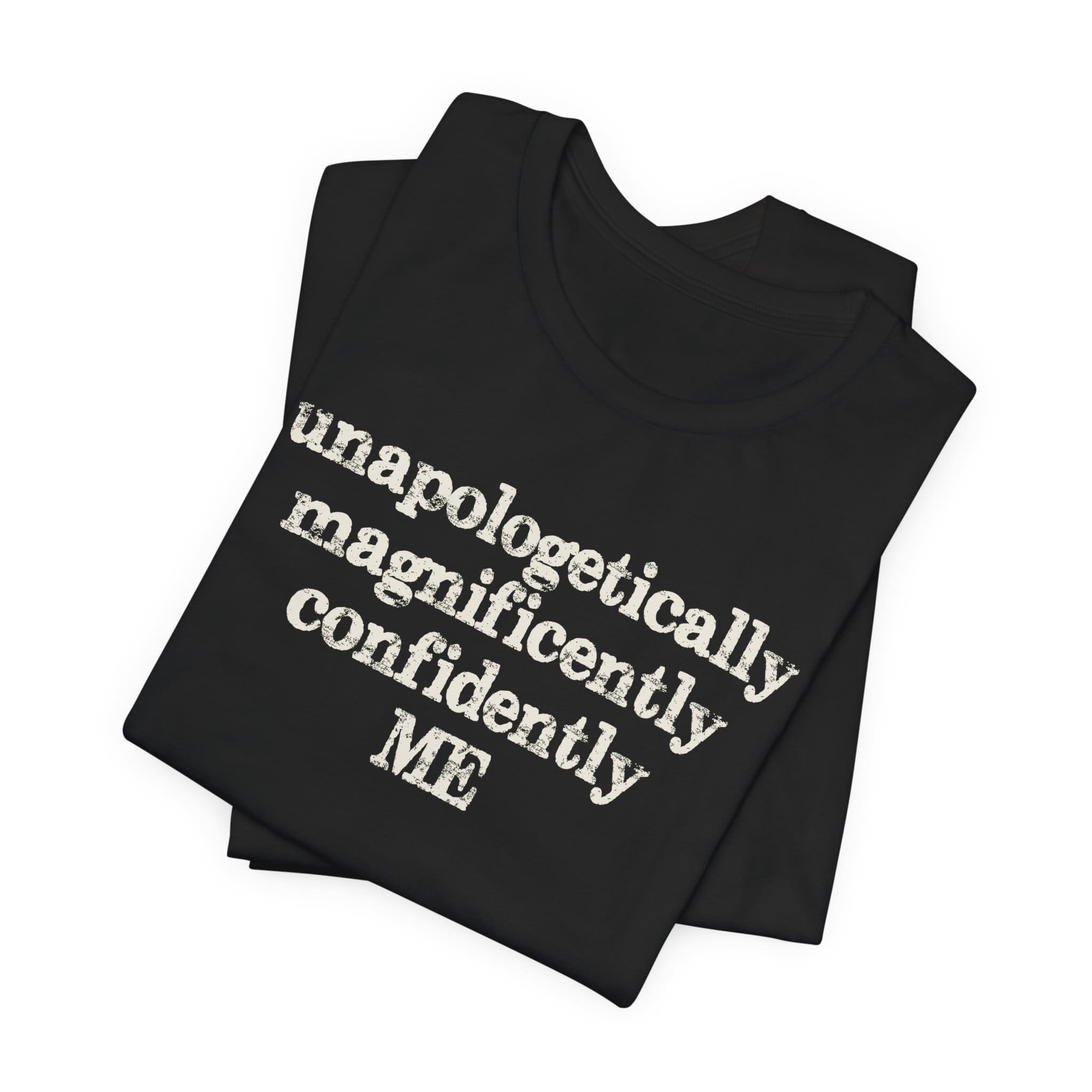 Confidently Me Lightweight T-Shirt - Text Only - Image 4