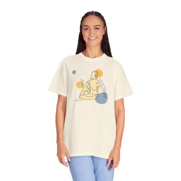 Half Lord of the Fishes Aesthetic Yoga Heavyweight T-Shirt, Dark - Image 14