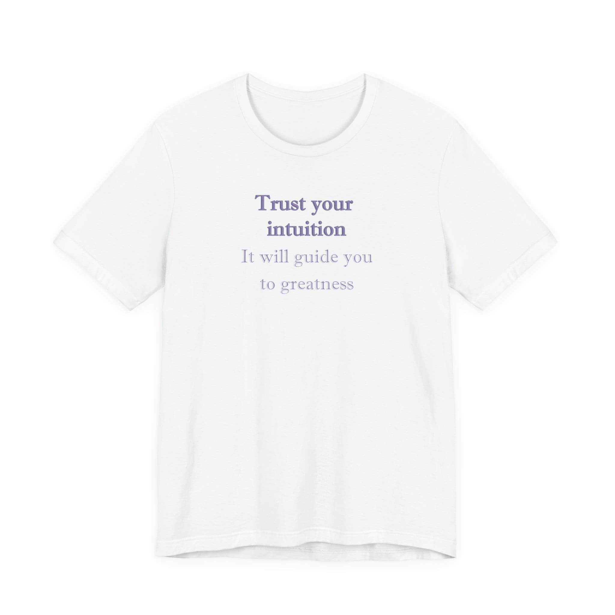Trust Your Intuition Lightweight T-Shirt - Text Only - Image 7