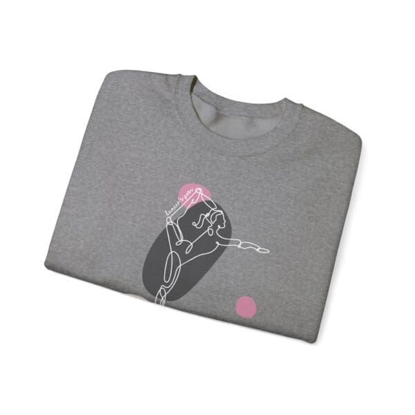 Dancer's Pose Aesthetic Yoga Crewneck Sweatshirt - Image 21