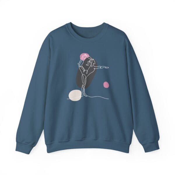 Dancer's Pose Aesthetic Yoga Crewneck Sweatshirt - Image 7