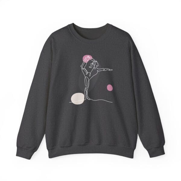 Dancer's Pose Aesthetic Yoga Crewneck Sweatshirt - Image 16