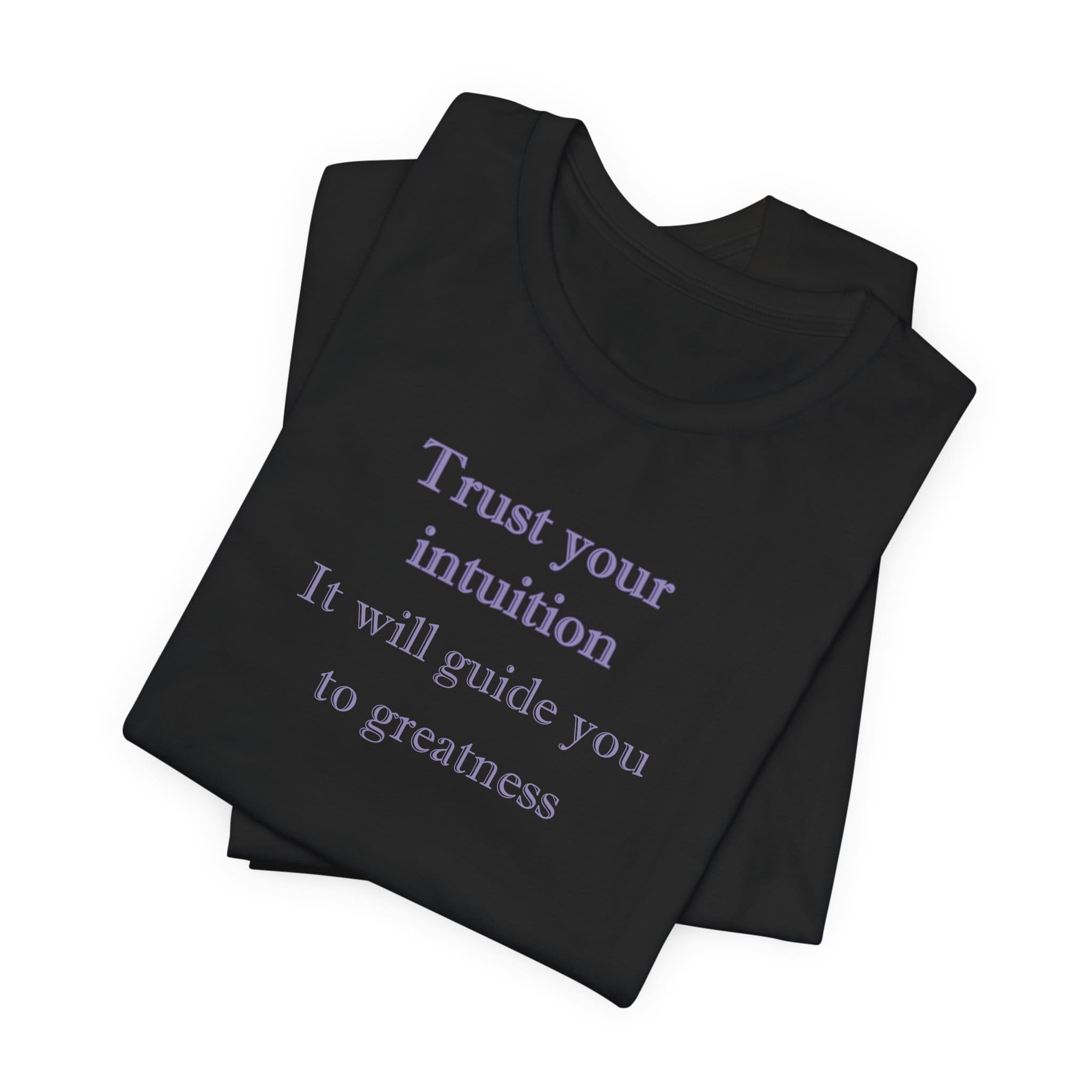 Trust Your Intuition Lightweight T-Shirt - Text Only - Image 16