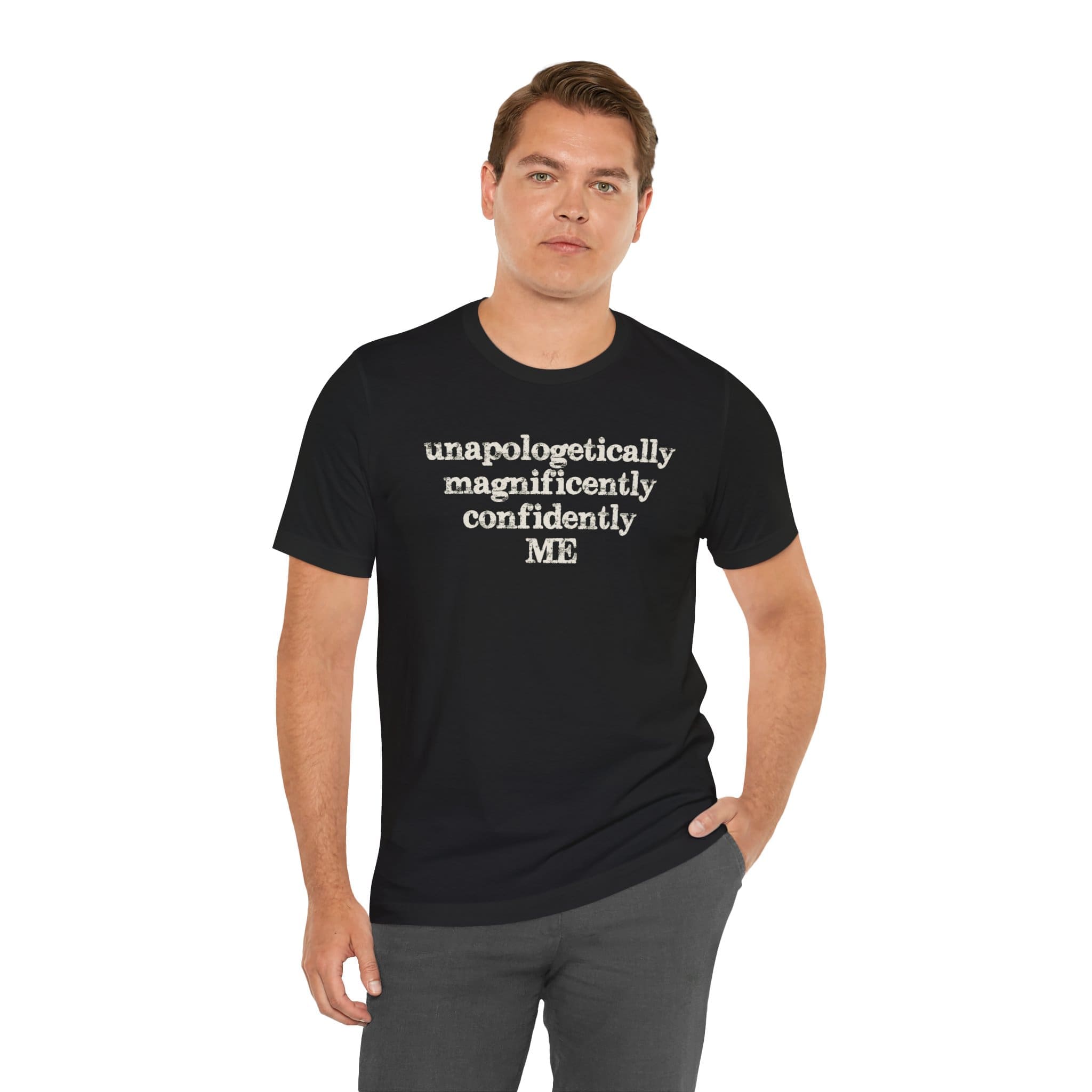 Confidently Me Lightweight T-Shirt - Text Only - Image 6