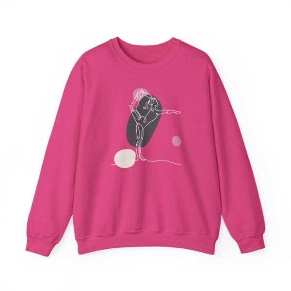 Dancer's Pose Aesthetic Yoga Crewneck Sweatshirt - Image 3