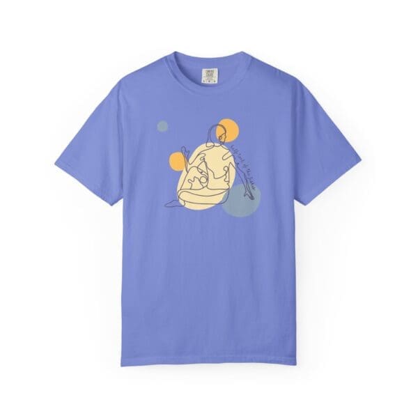 Half Lord of the Fishes Aesthetic Yoga Heavyweight T-Shirt, Dark - Image 3