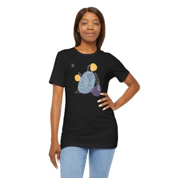 Half Lord of the Fishes Aesthetic Yoga Lightweight T-Shirt, Light - Image 23