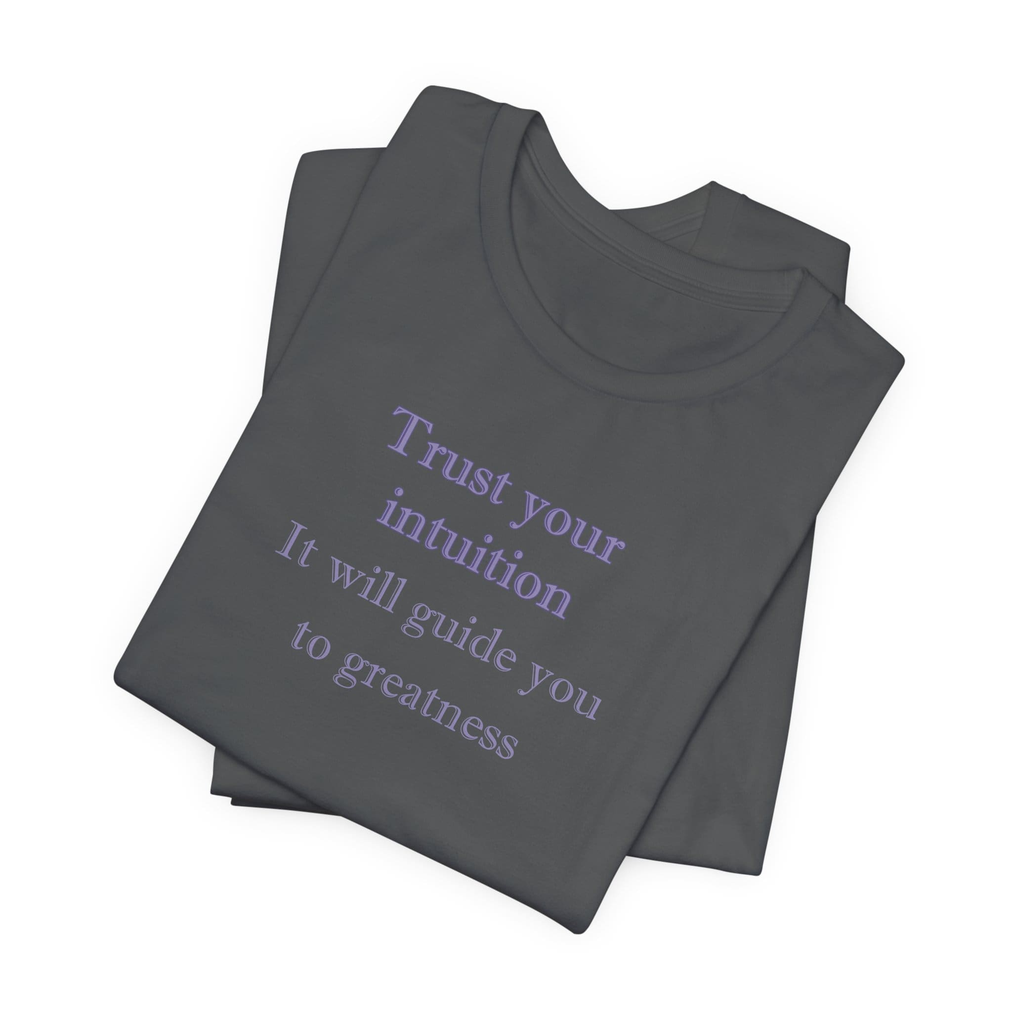 Trust Your Intuition Lightweight T-Shirt - Text Only - Image 12