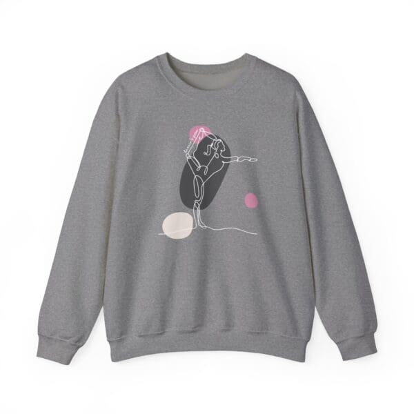 Dancer's Pose Aesthetic Yoga Crewneck Sweatshirt - Image 20