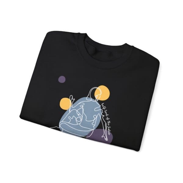 Half Lord of the Fishes Pose Aesthetic Yoga Crewneck Sweatshirt - Image 12