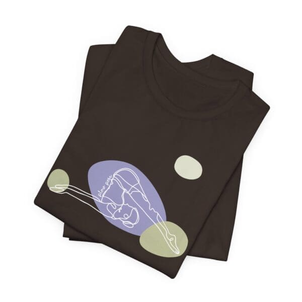 Plow Pose Aesthetic Yoga Lightweight T-Shirt - Light Lines - Image 20