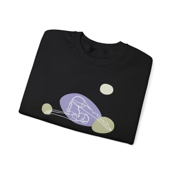 Plow Pose Aesthetic Yoga Crewneck Sweatshirt - Image 8