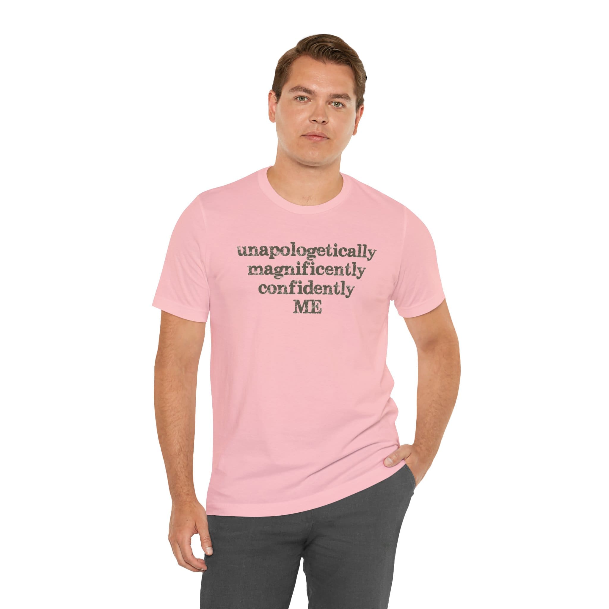 Confidently Me Lightweight T-Shirt - Text Only - Image 23