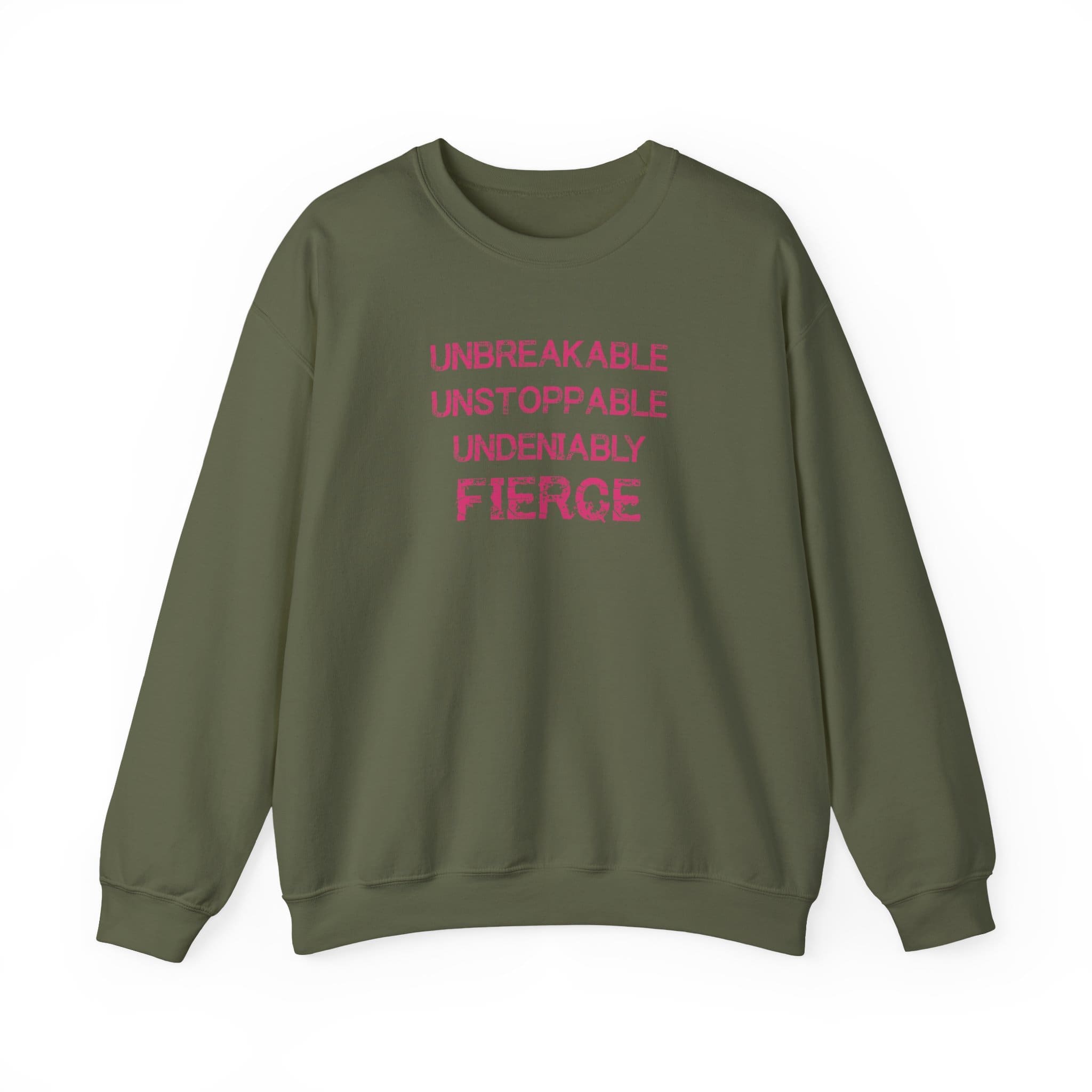Unbreakable, Unstoppable, Undeniably Fierce Crewneck Sweatshirt - Image 20