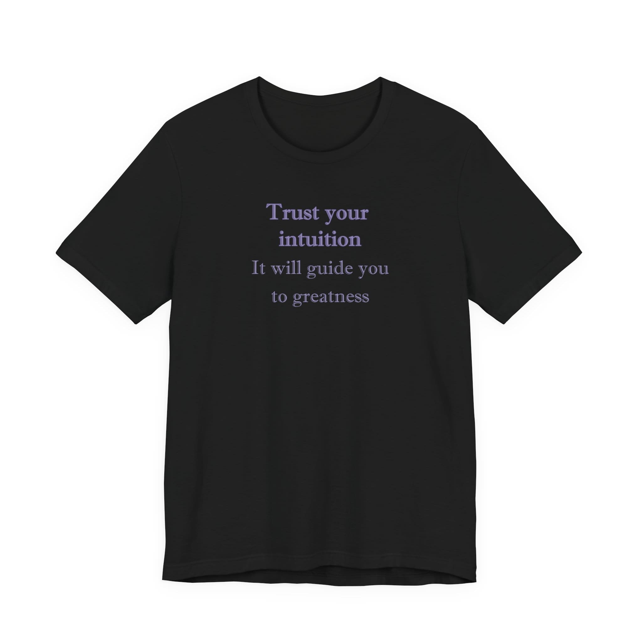 Trust Your Intuition Lightweight T-Shirt - Text Only - Image 15