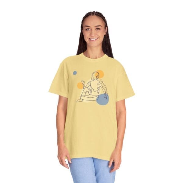 Half Lord of the Fishes Aesthetic Yoga Heavyweight T-Shirt, Dark - Image 19