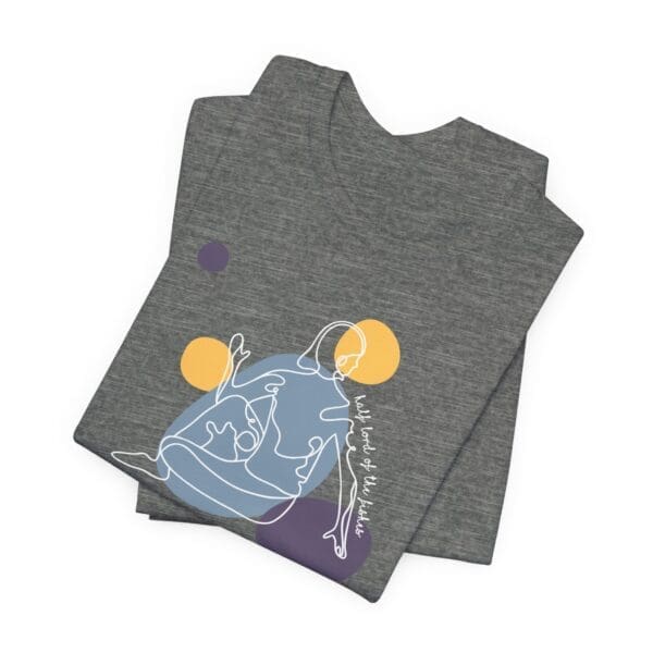 Half Lord of the Fishes Aesthetic Yoga Lightweight T-Shirt, Light - Image 8