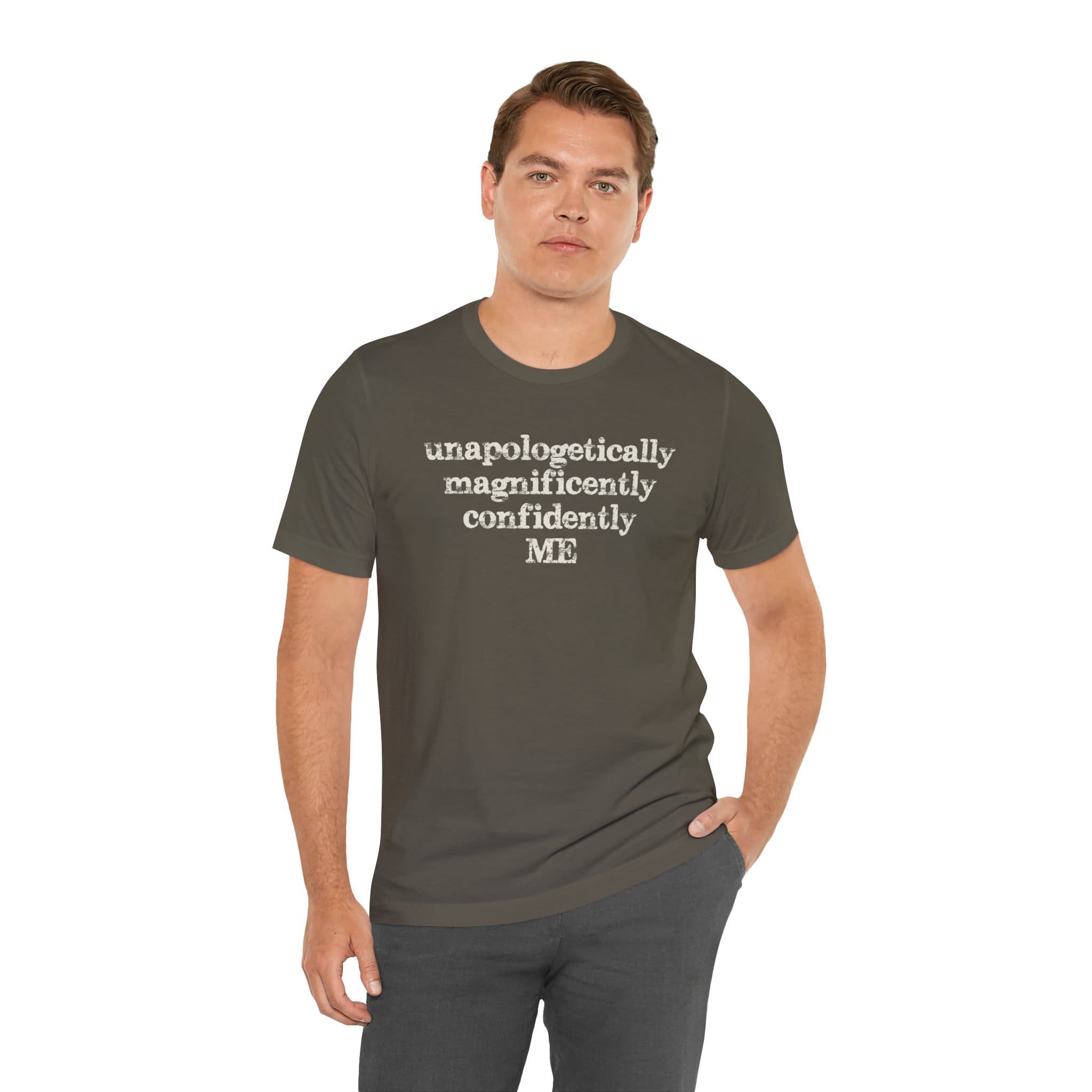 Confidently Me Lightweight T-Shirt - Text Only - Image 11
