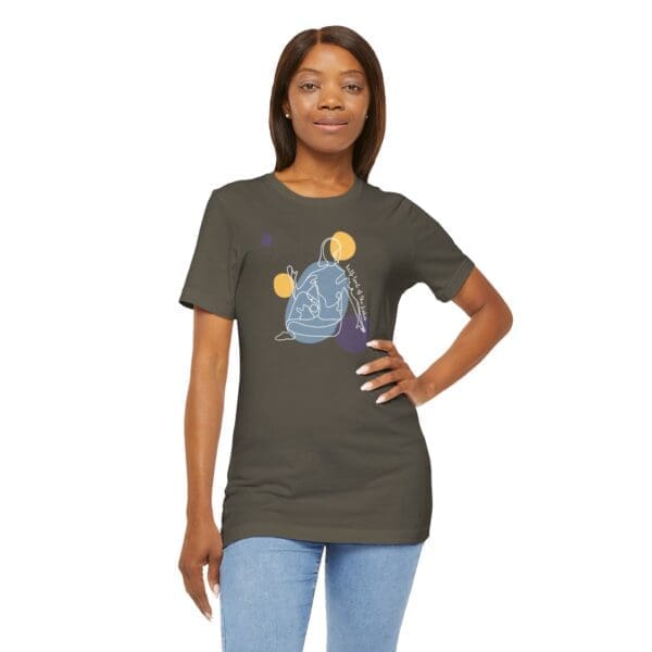 Half Lord of the Fishes Aesthetic Yoga Lightweight T-Shirt, Light - Image 6