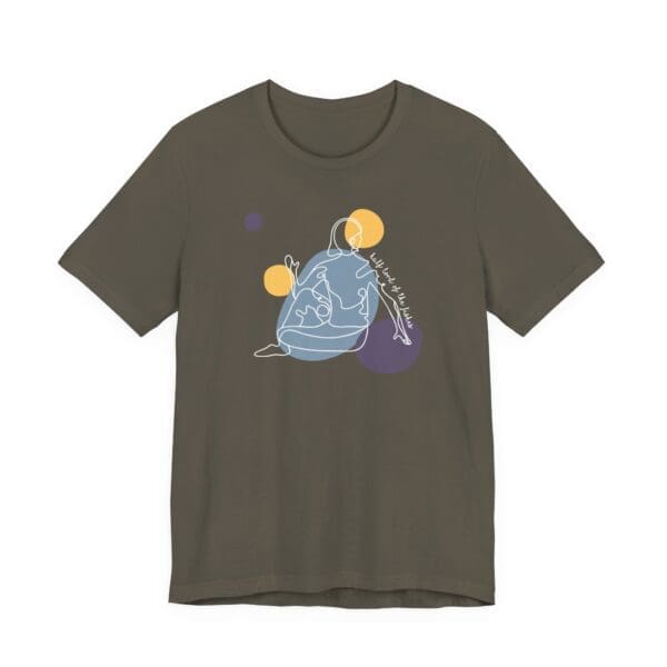 Half Lord of the Fishes Aesthetic Yoga Lightweight T-Shirt, Light - Image 3