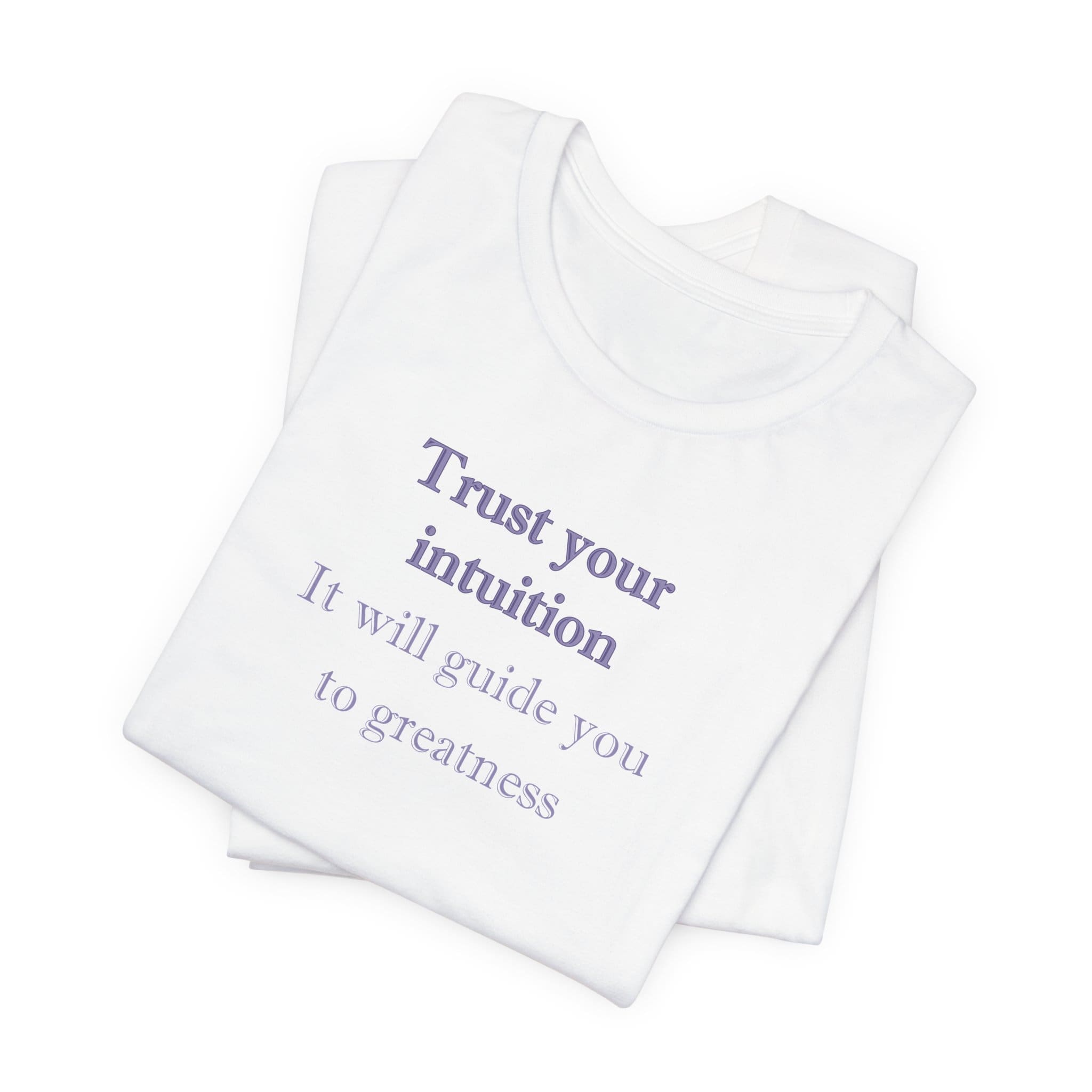 Trust Your Intuition Lightweight T-Shirt - Text Only - Image 8