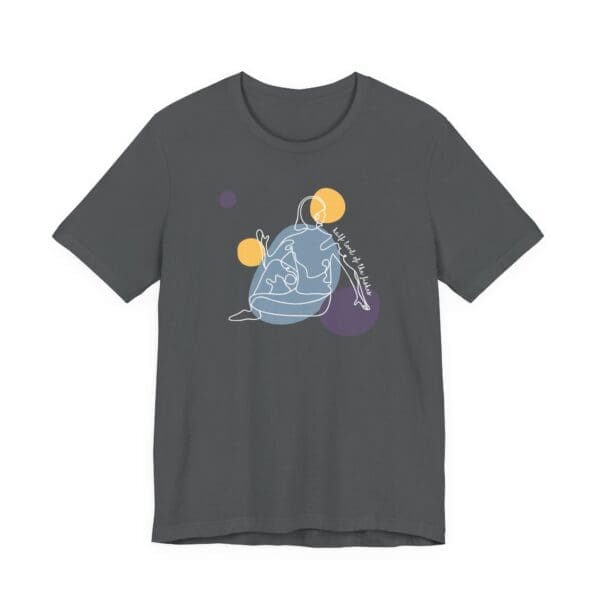 Half Lord of the Fishes Aesthetic Yoga Lightweight T-Shirt, Light - Image 11