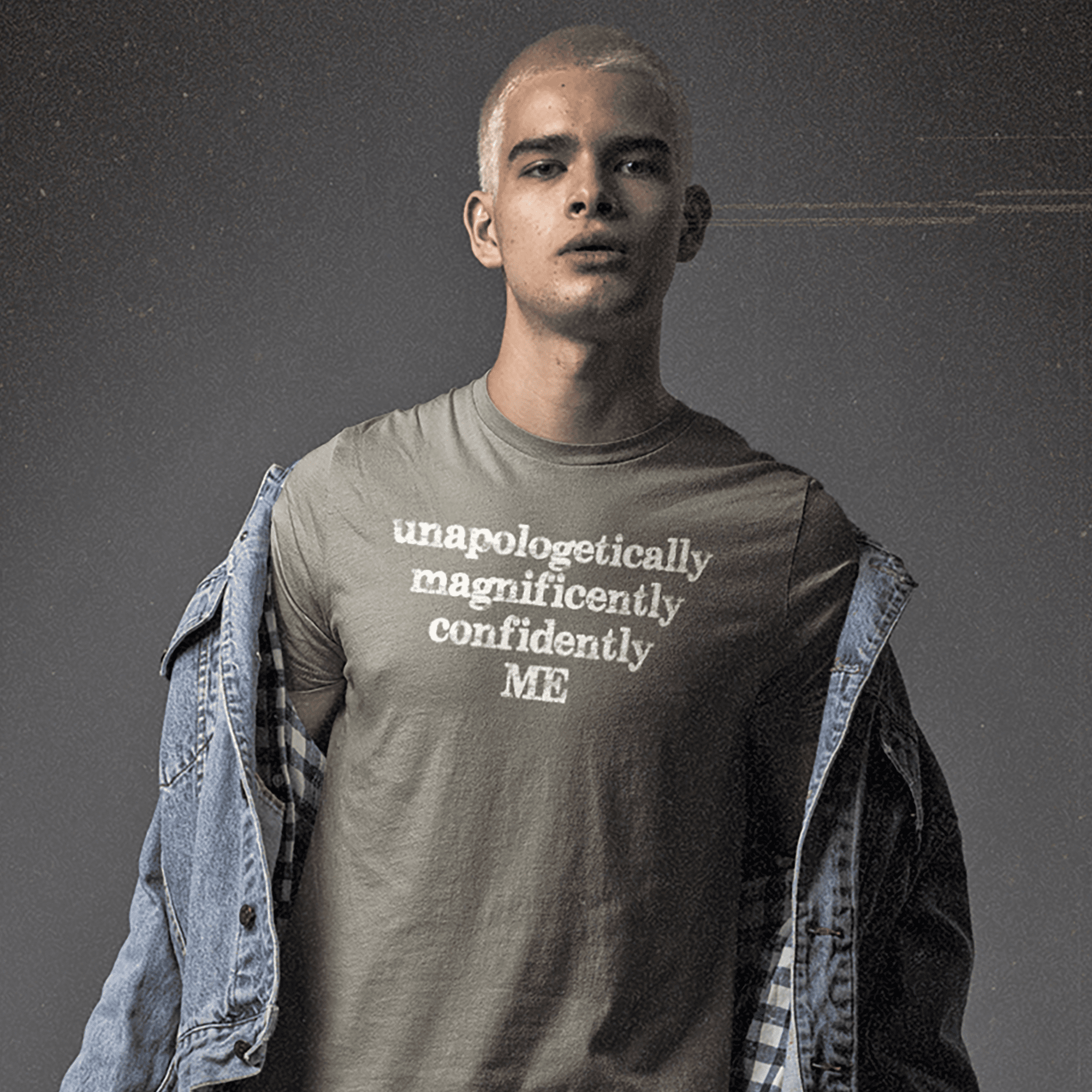 Confidently Me Lightweight T-Shirt - Text Only