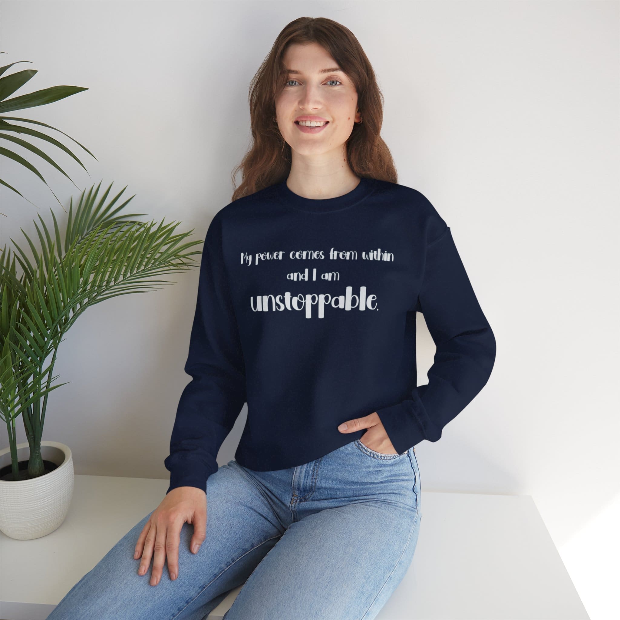 I am Unstoppable Crewneck Sweatshirt - Image 13