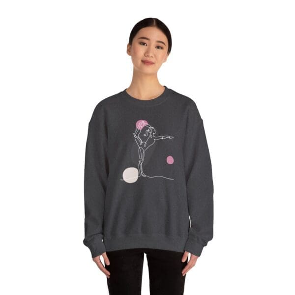 Dancer's Pose Aesthetic Yoga Crewneck Sweatshirt - Image 18