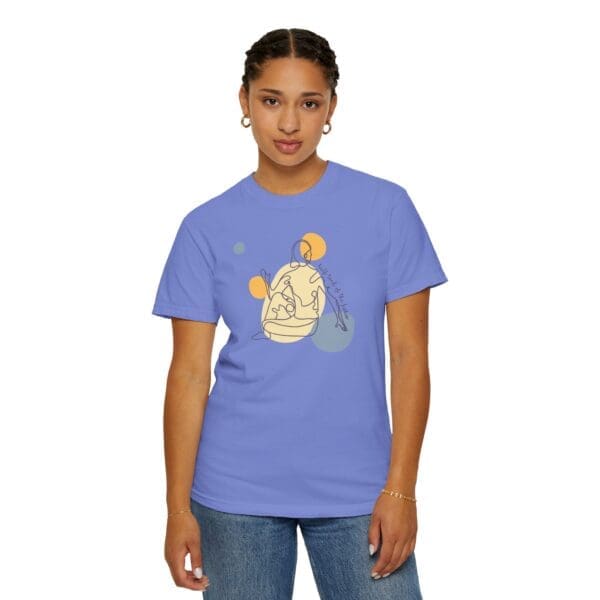 Half Lord of the Fishes Aesthetic Yoga Heavyweight T-Shirt, Dark - Image 6