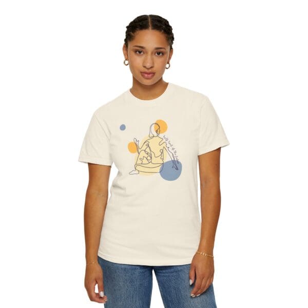 Half Lord of the Fishes Aesthetic Yoga Heavyweight T-Shirt, Dark - Image 13