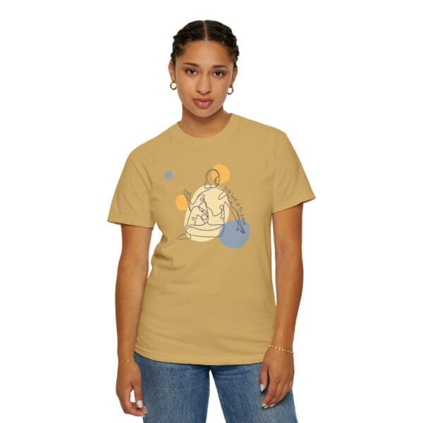 Half Lord of the Fishes Aesthetic Yoga Heavyweight T-Shirt, Dark - Image 22