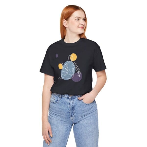 Half Lord of the Fishes Aesthetic Yoga Lightweight T-Shirt, Light - Image 18