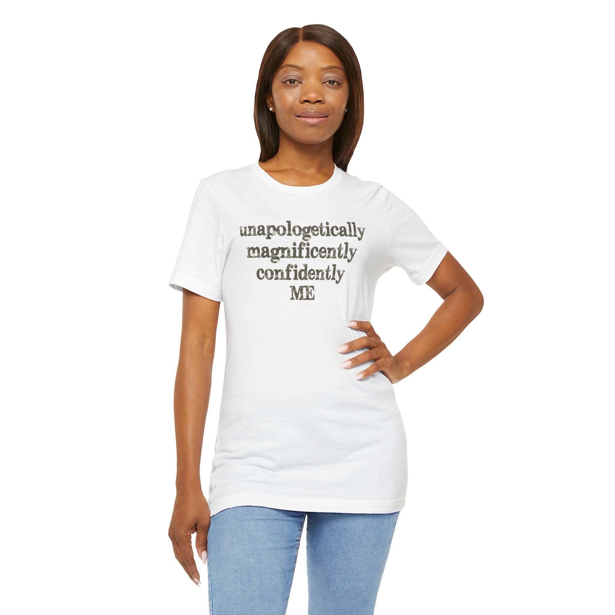 Confidently Me Lightweight T-Shirt - Text Only - Image 18